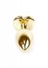 Plug-Jewellery Gold  Heart PLUG- Rose